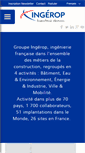 Mobile Screenshot of ingerop.fr